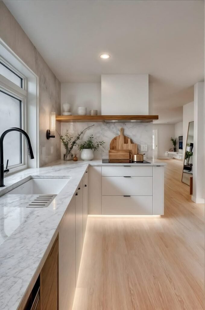 مطابخ صغيرة تفصيل مطابخ رخام